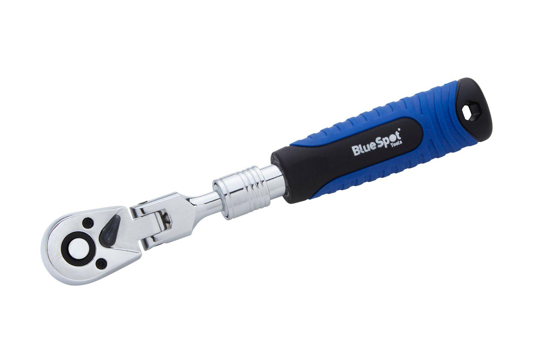 Blue Spot Tools 1/4" Telescopic Flexible Ratchet (180-230mm) (72 Teeth)