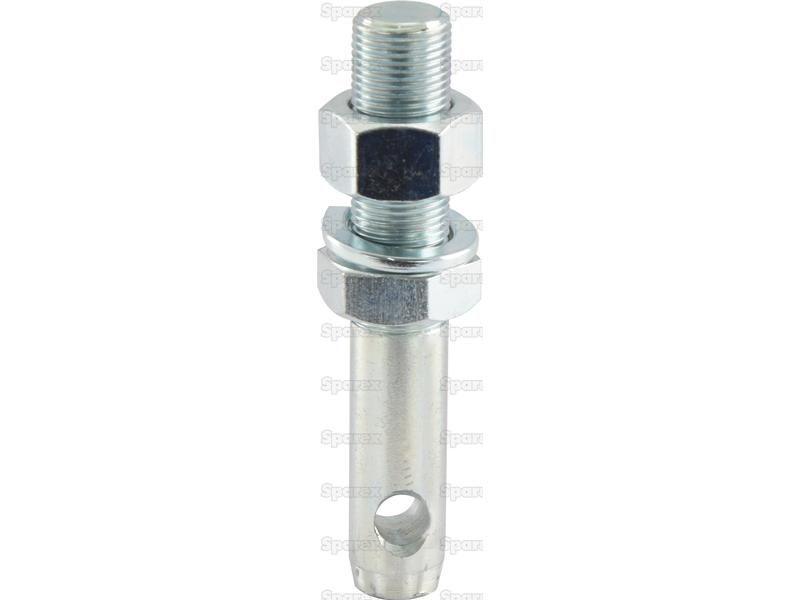 Lower link implement pin 22x135mm, Thread size 7/8''x70mm Cat. 1