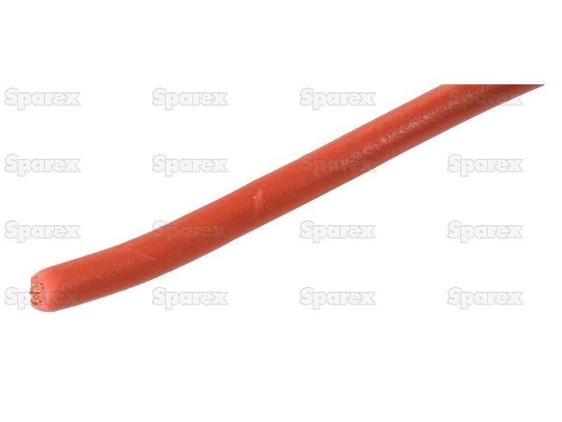 Electrical Cable - 1 Core, 1.5mm°² Cable, Red (Length: 50M), () for Massey Ferguson 230 US BUILT