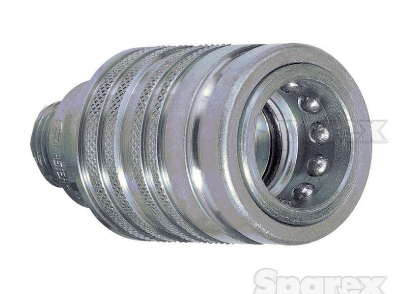 Faster Quick Release Hydraulic Coupling Female 1/2'' Body x M20 x 1.50 Metric Male Thread Faster S.p.A (CPV083/2015 F, CPV083/2015F)