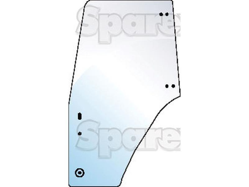 Door Glass LH for Case IH JX70U