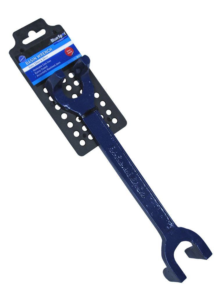 Blue Spot Tools Fixed Claw Basin Wrench