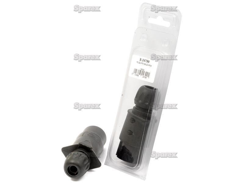 3 Pin Auxiliary Plug Male Pin (Plastic) Agripak
