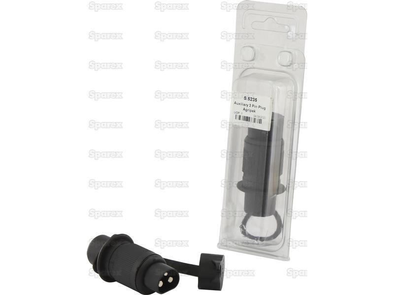 Auxiliary 3 Pin Plug | Agripak