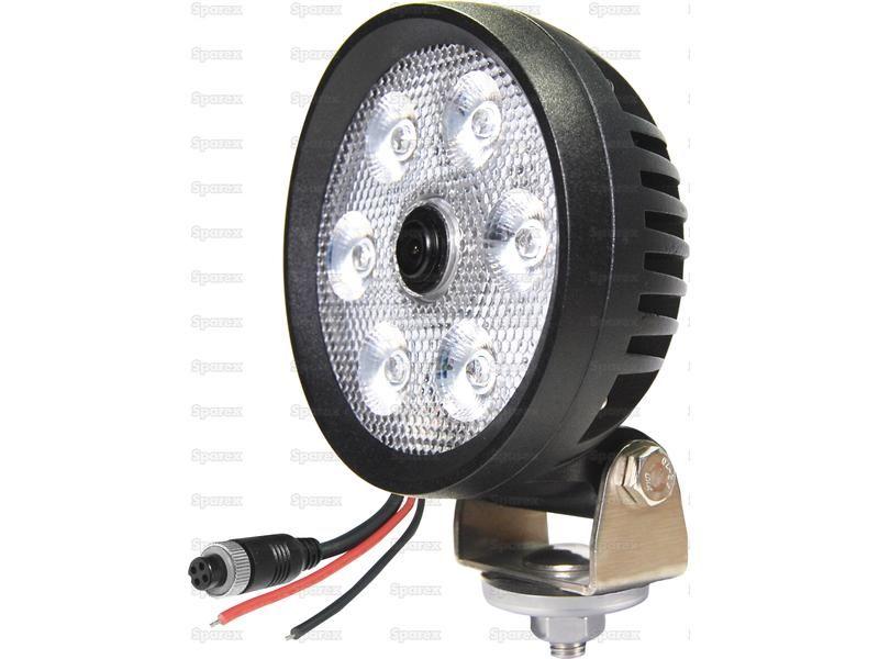 LED Work Light with built in Camera, Wired, 12V
