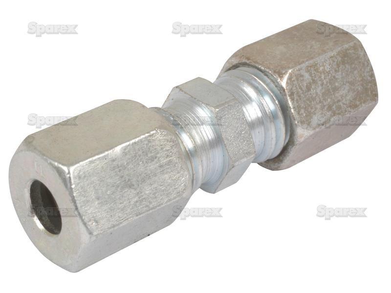 Hydraulic Metal Pipe Straight Coupling G.V. 6L PARKER HANNIFIN (G06LCF)