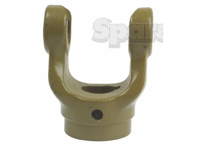 PTO Yoke - Keyed Yoke (U/J Size: 35 x 106.5mm) Bore Ã˜40mm, Key Size: 12mm. La Magdalena (66.2)