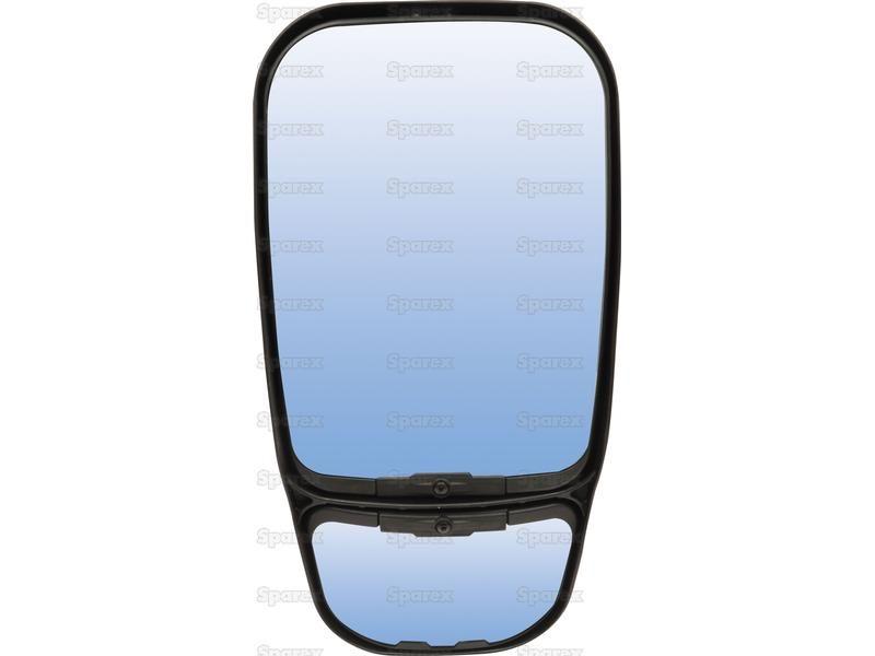 Mirror Head - Rectangular, Heated, 475 x 235mm, Universal Fitting Britax, Ford New Holland