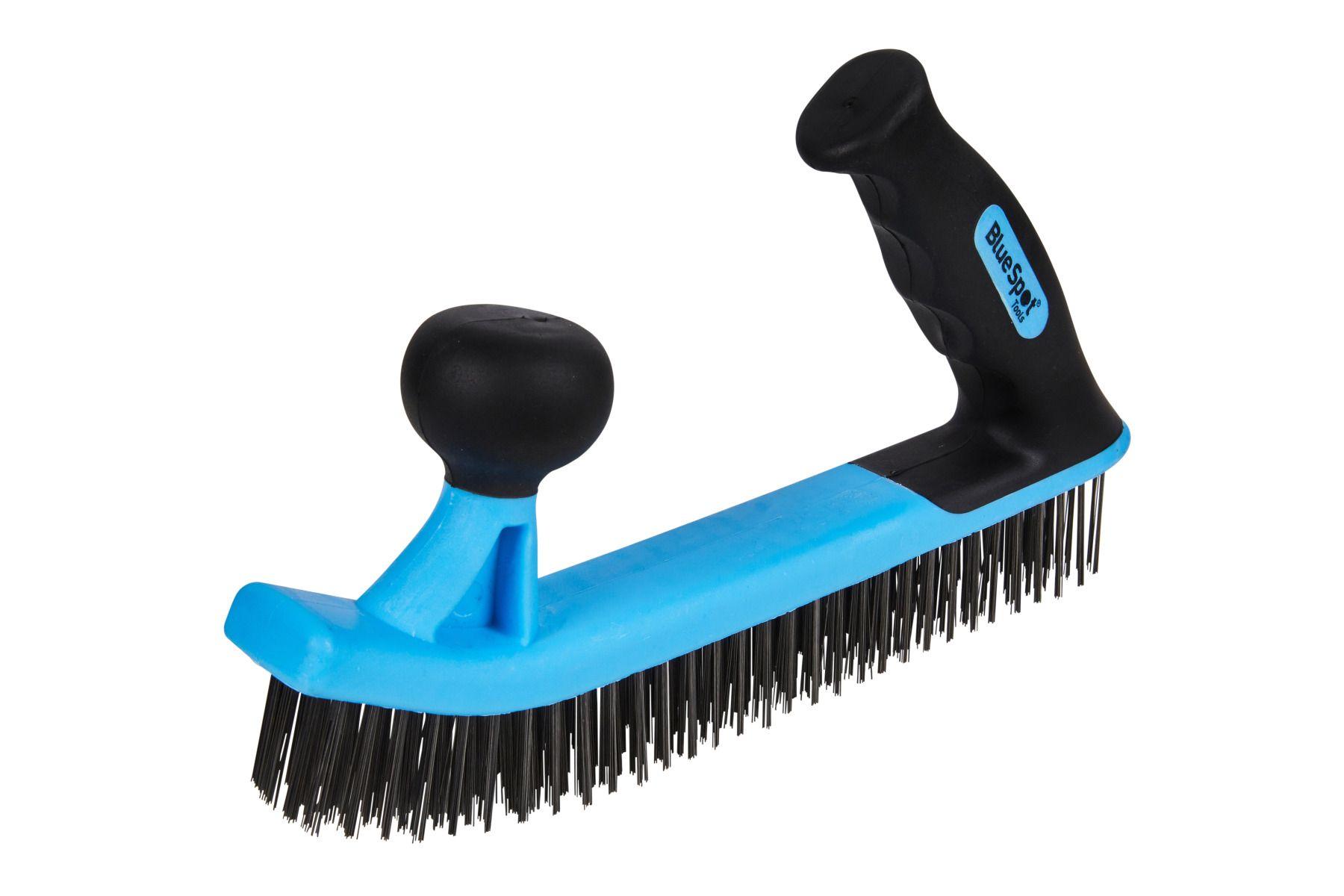 Blue Spot Tools 2-Handed Heavy Duty Wire Brush