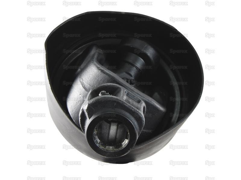 PTO Shaft - (Lz) Length: 1210mm, 1 3/8'' x 6 Spline Q.R. to 1 3/8'' x 6 Spline Overunning Clutch