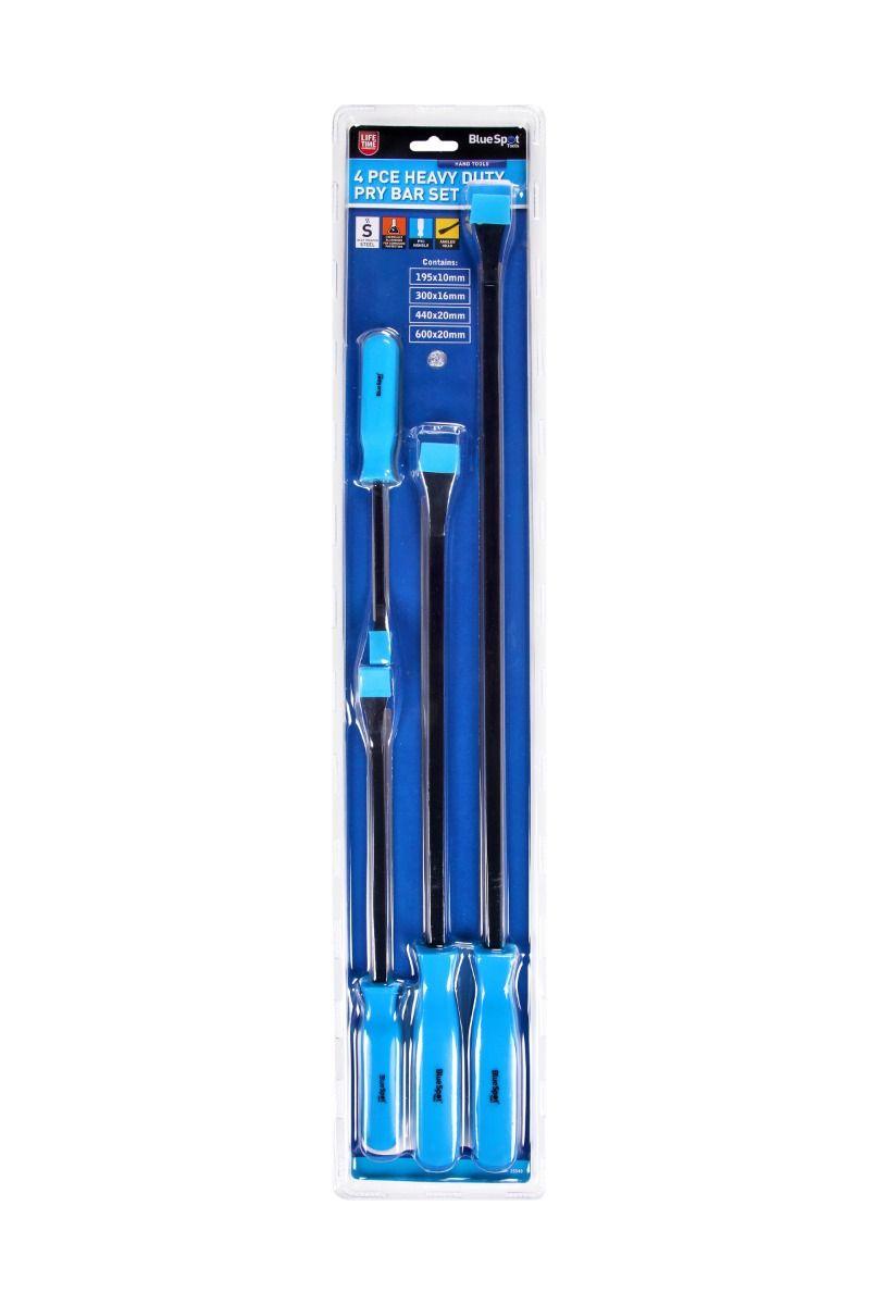 Blue Spot Tools 4 PCE Heavy Duty Pry Bar Set