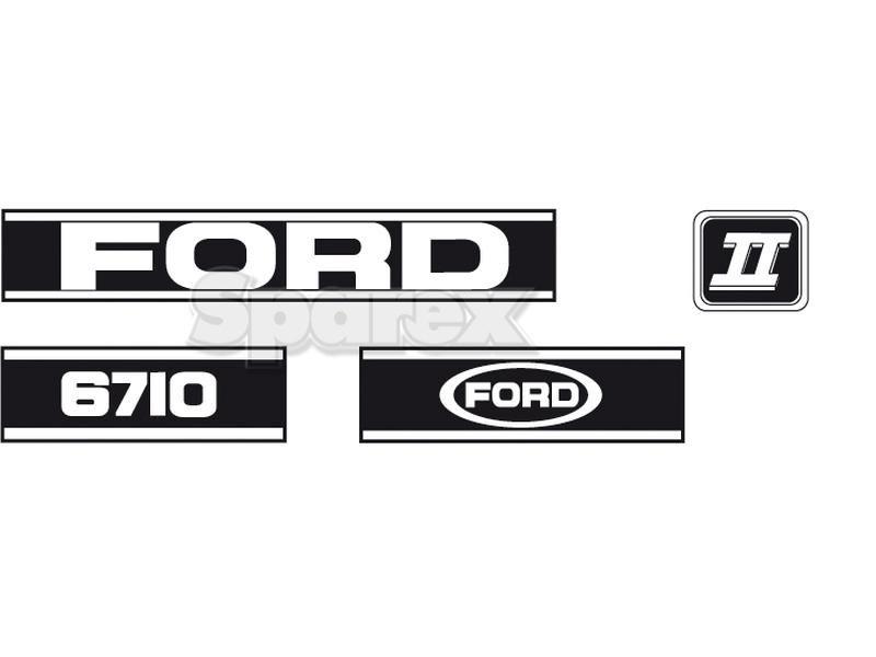 Decal Set - Ford / New Holland 6710 Force II for Ford New Holland 7710 (10 Series)