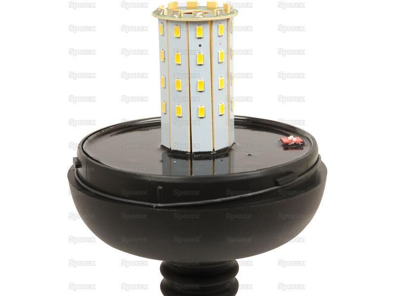 LED Beacon (Amber), Interference: Class 3, Flexible Pin, 12-24V