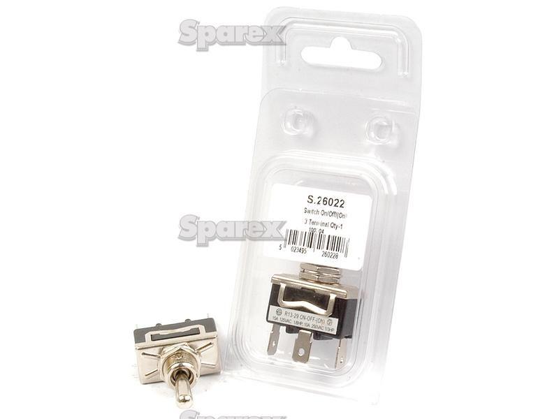 Agripak Toggle Switch, On/Off/(On) Sprung Centred