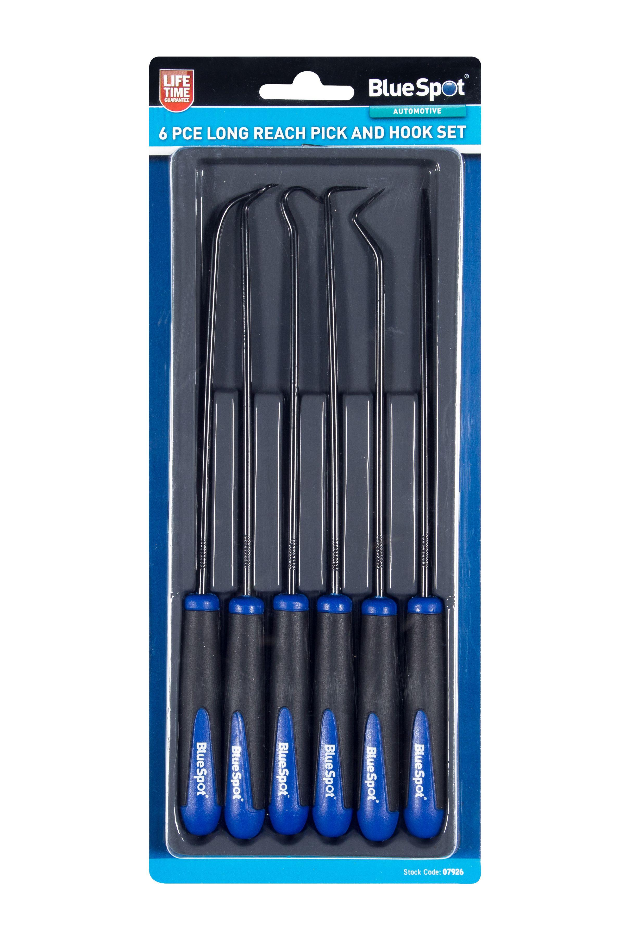 Blue Spot Tools 6 PCE Long Reach Pick and Hook Set