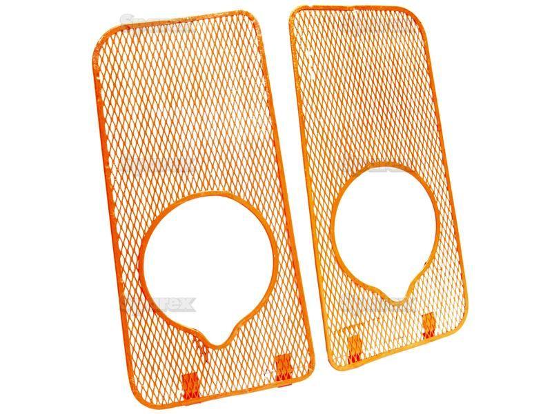 Front Grille Set, LH/RH for Ford New Holland (E1ADDN8163, E1ADDN8164, E1ADKN8163, E1ADKN8164)