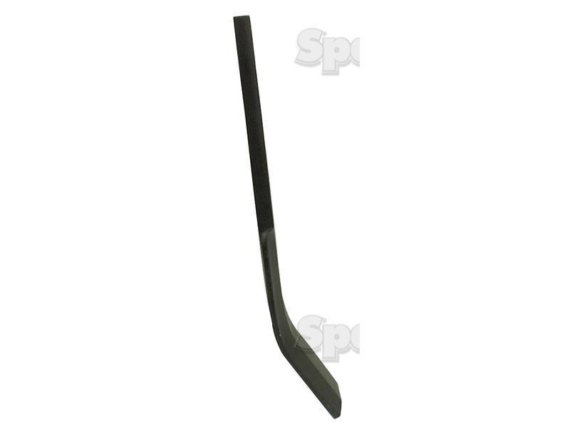 Rotavator Blade Curved RH 50x12mm Height: 302mm. Hole centres: 100mm. Hole Ø: 15.5mm. Replacement for Simone/Jones for Simone & Jones VARIOUS