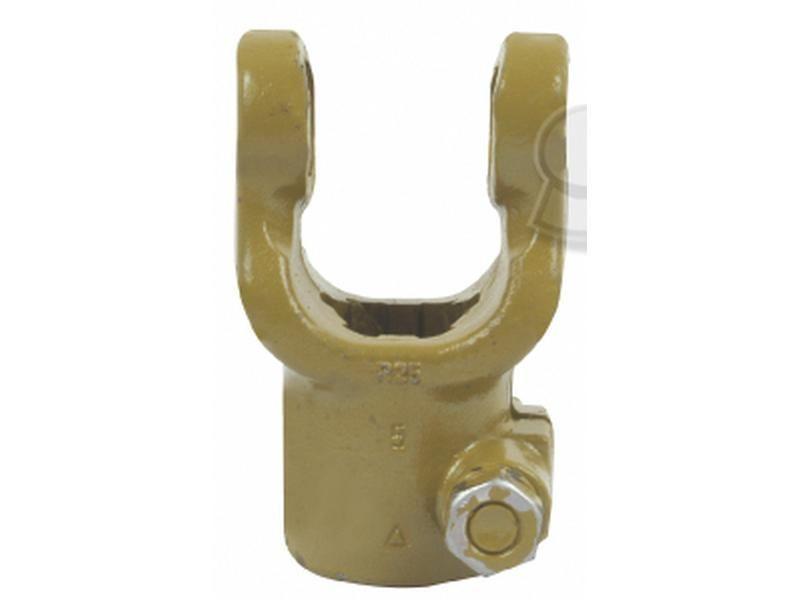 PTO Yoke - Interfering Clamp Bolt (U/J Size: 23.8 x 61.2mm) Size: 1 3/8"-6 Spline Bondioli & Pavesi, La Magdalena, Walterscheid