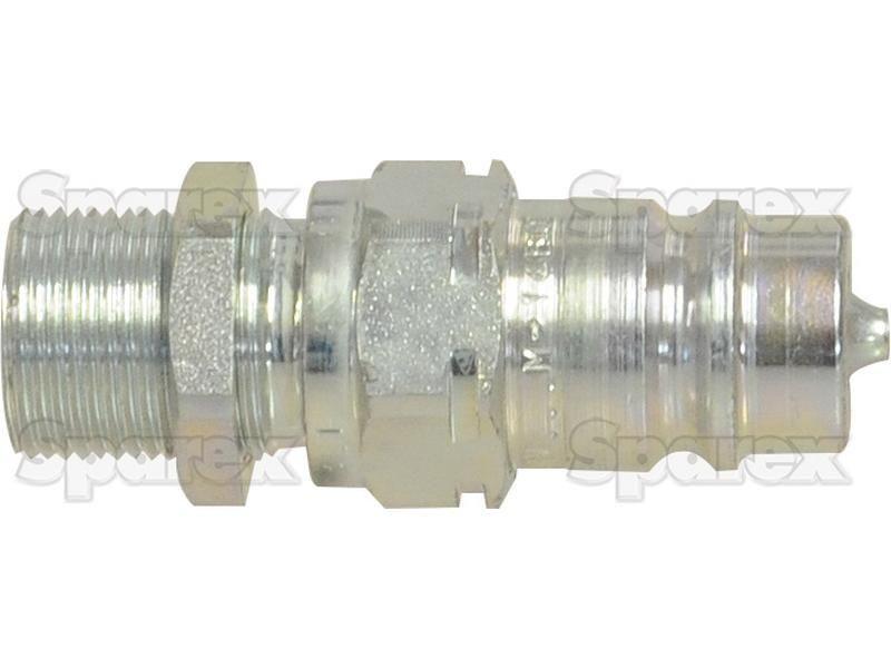Faster Quick Release Hydraulic Coupling Male 1/2'' Body x M22 x 1.50 Metric Male Bulkhead Faster S.p.A (CNV087/2215 M, CNV087/2215M)