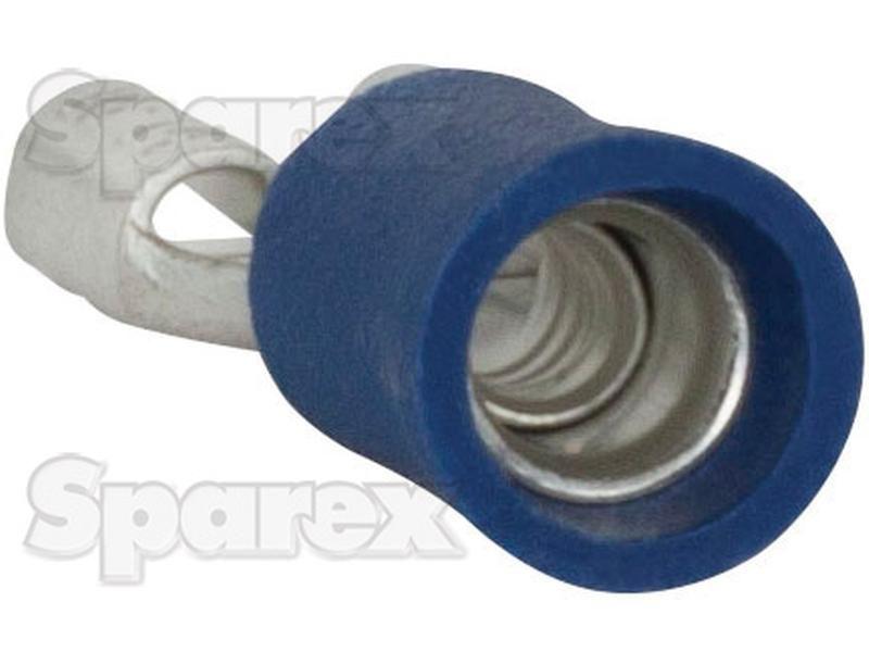 Pre Insulated Spade Terminal, Double Grip - Female, 6.3mm, Blue (1.5 - 2.5mm)
