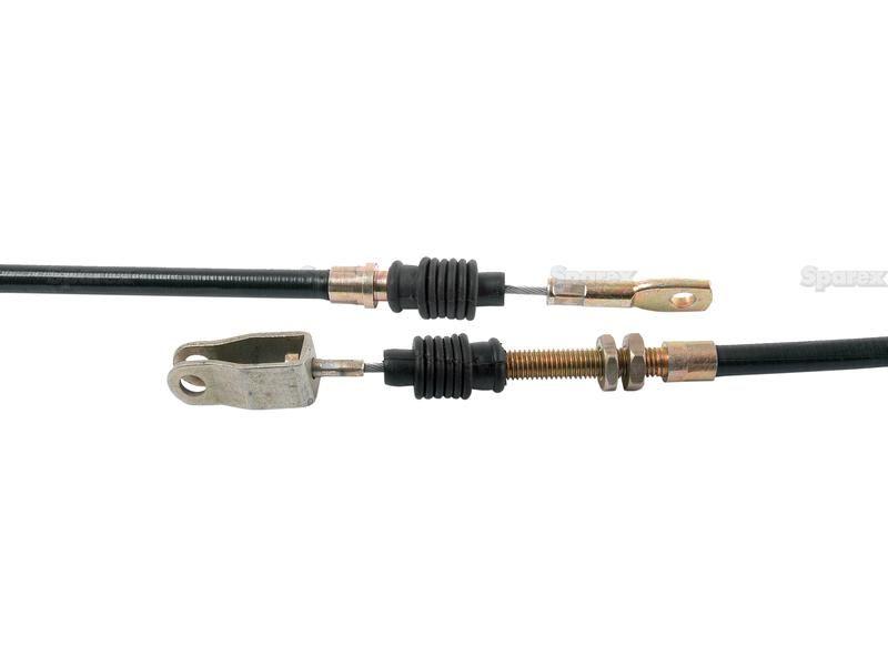 Brake Cable - Length: 1572mm, Outer cable length: 1527mm. for Massey Ferguson (3595763M1, 3595763M91)
