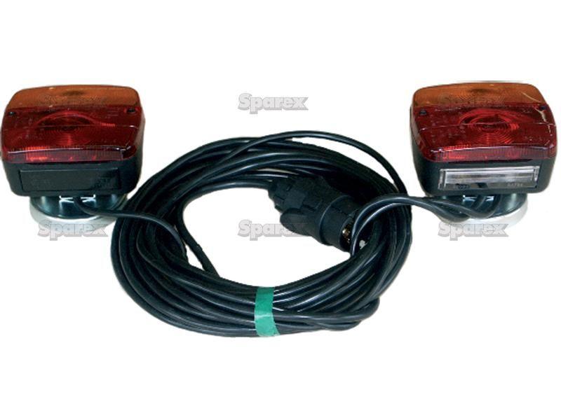 Halogen Lighting Set, Cable length: 7M, Max. extension: 4M