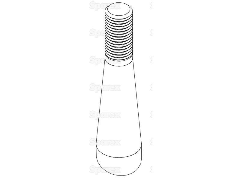 Loader Tine - 600mm, Thread size: M22 x 1.5 (H - fluted)