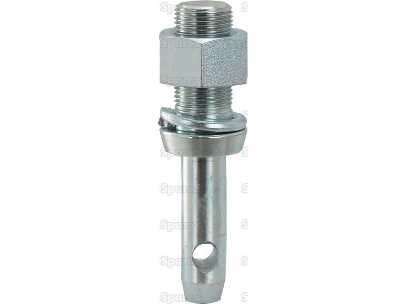 Lower link implement pin Heavy Duty 22x146mm, Thread size 1 1/8'' (28.5mm)x60mm Cat. 1