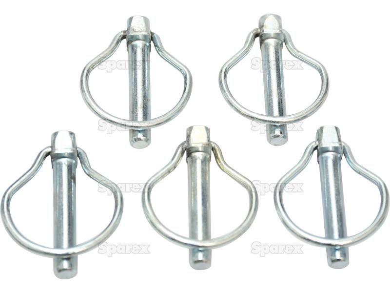 Pear Linch Pin, Pin Ø8mm x 44.5mm (5 pcs. Agripak)