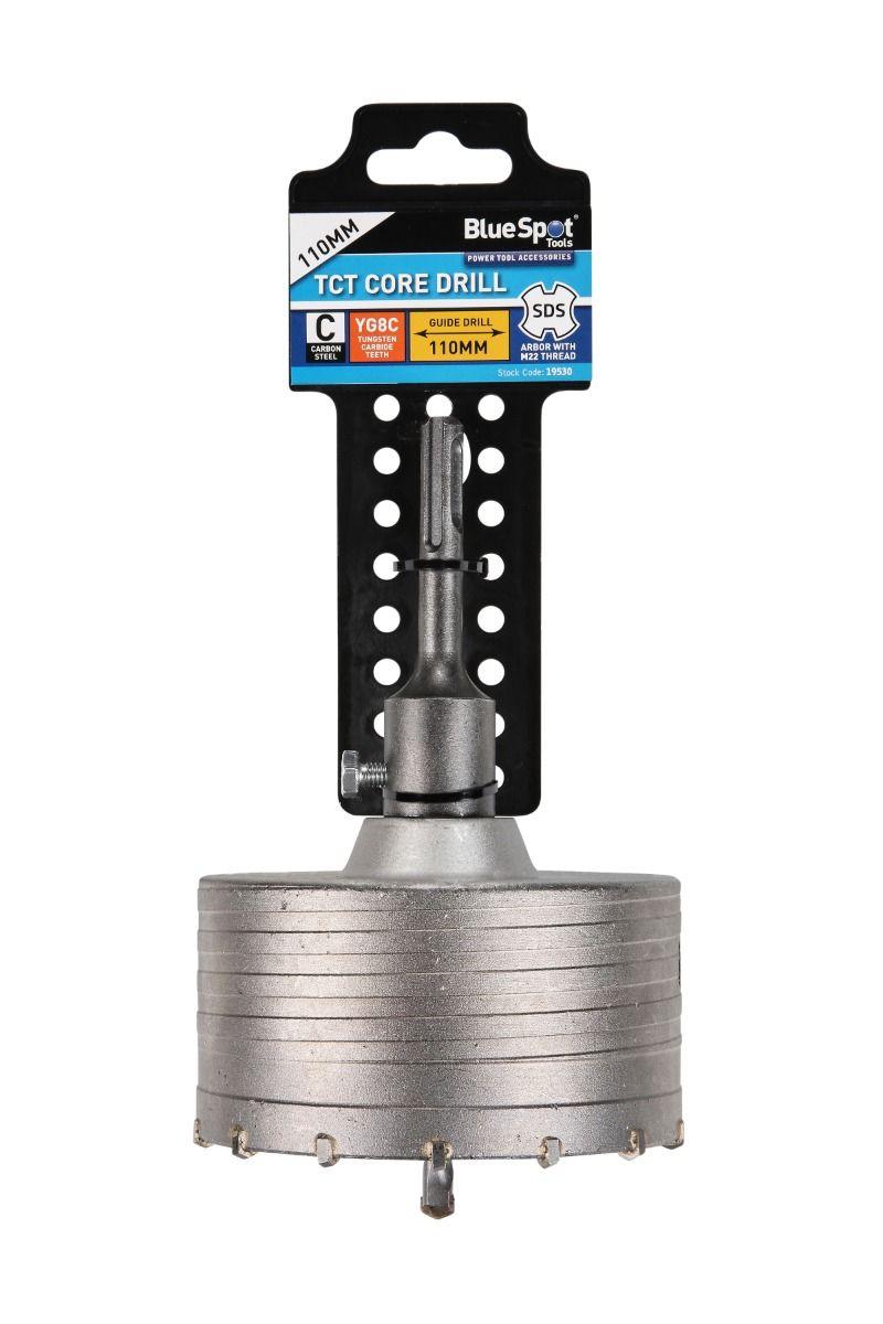 Blue Spot Tools TCT Core Drills 110mm