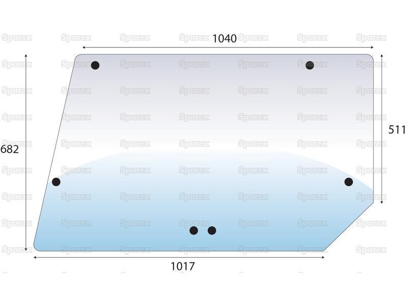 Rear Window for Case IH (144794A1)