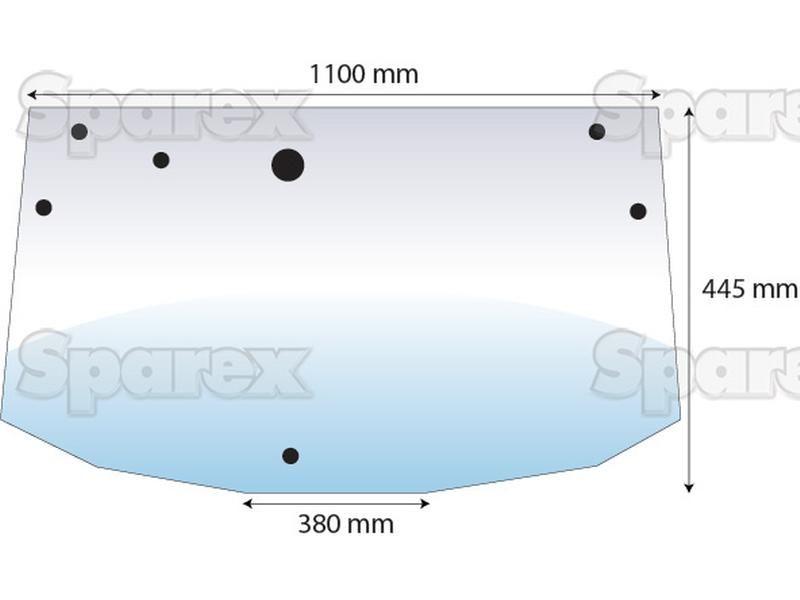 Rear Window Fendt (294.812.050.120, 294812050120)