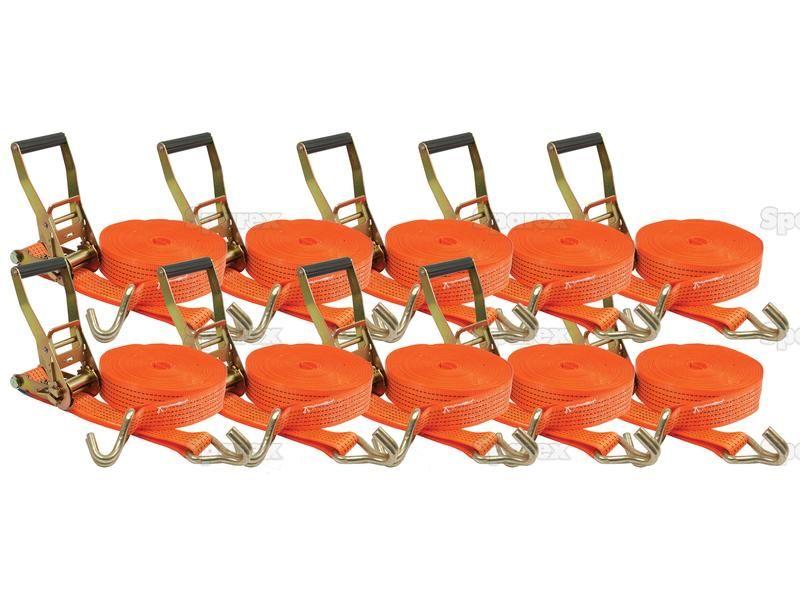 Load Binder - Standard Range, Length : 10M (J Hook) - Pk of: 10 pcs.
