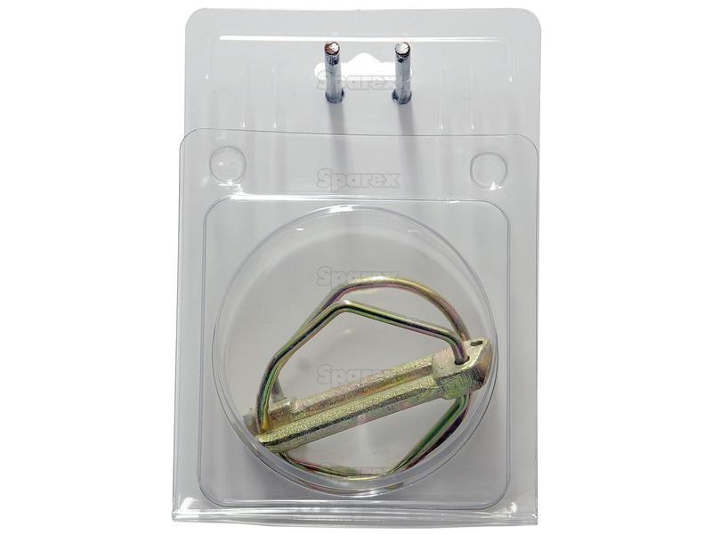 Pear Linch Pin, Pin Ø8mm x 62mm (2 pcs. Agripak)