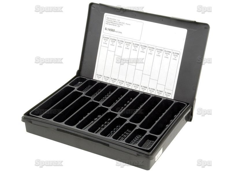 H.S.S. Twist Drills Compak Box - Imperial (160 pcs.)