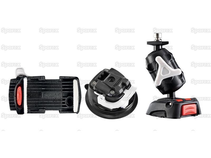 ROKK Mini Adjustable Phone Clamp & Suction Mount