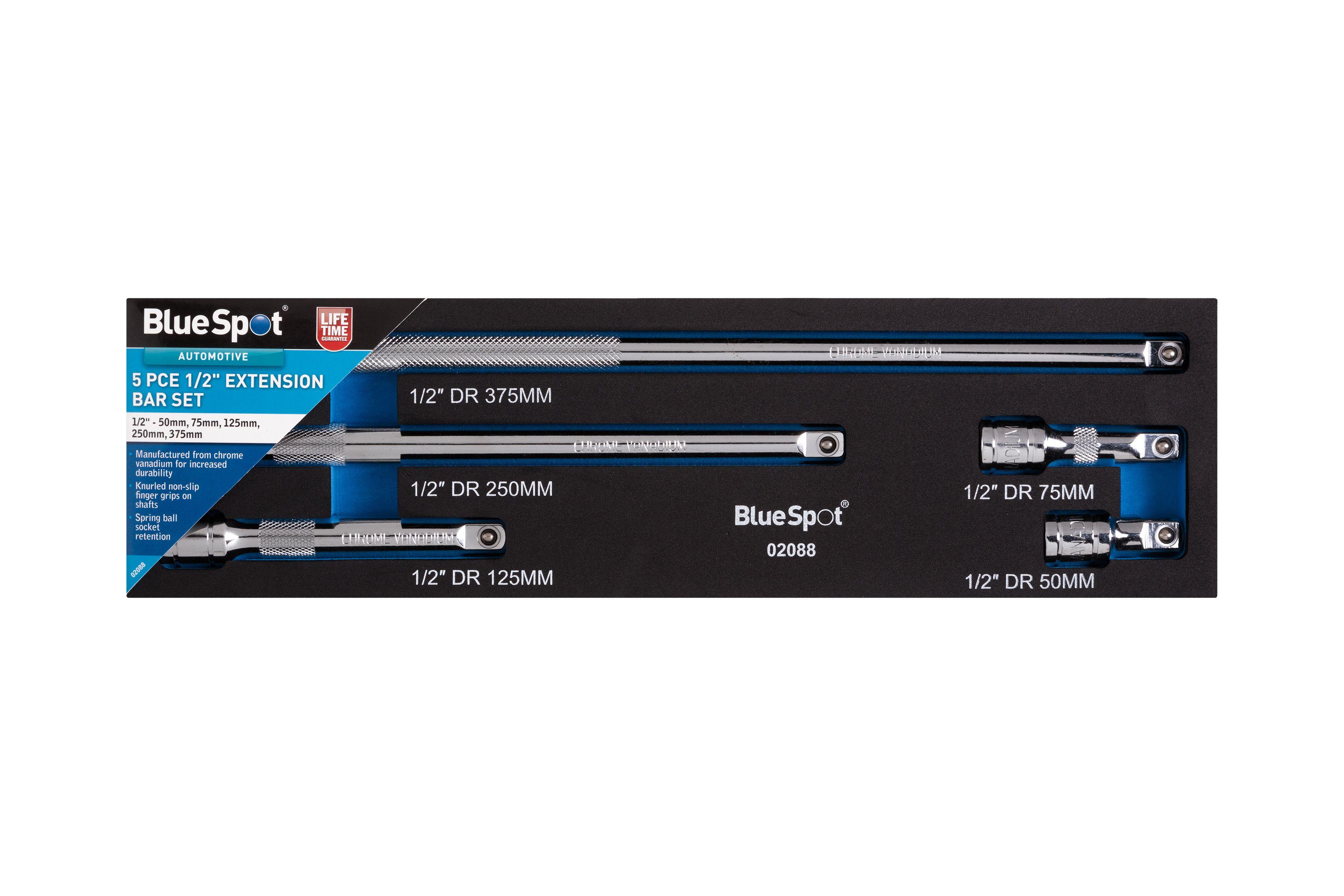 Blue Spot Tools 5 PCE 1/2" Extension Bar Set