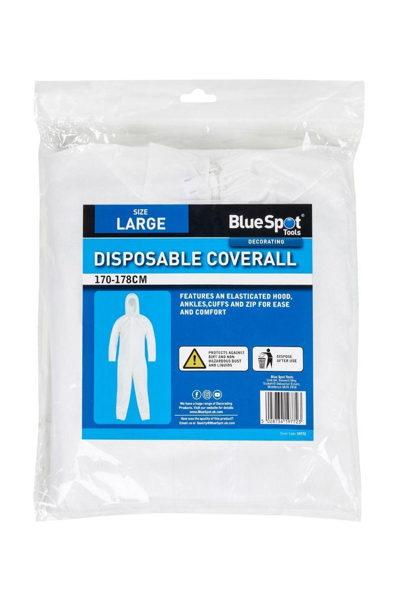 Blue Spot Tools Large Disposable Coverall (170-178cm)