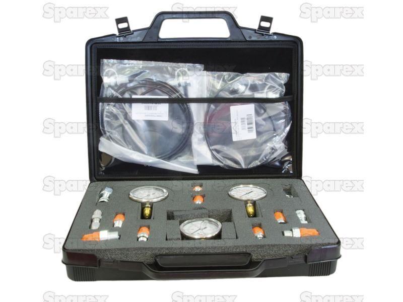 Hydraulic Pressure Gauge Kit (3 x Gauges)