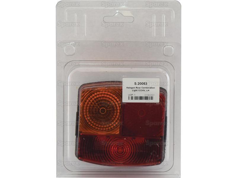 Halogen Rear Combination Light 12/24V, LH