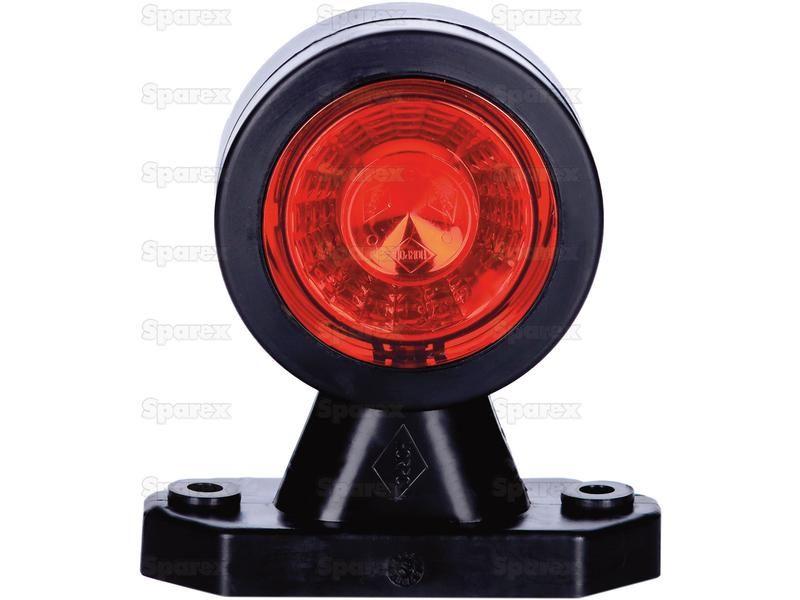 LED Outline Front/Rear Facing Marker Light, RH & LH, 12-24V