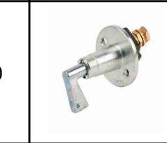 VALTRA TRACTOR MAIN SWITCH (AGCO) V32587800