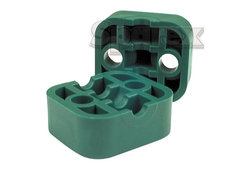 Single Tube Clamps (Body only) - 16mm Ø (Ref. RAP 216) PARKER HANNIFIN (RAP216X)