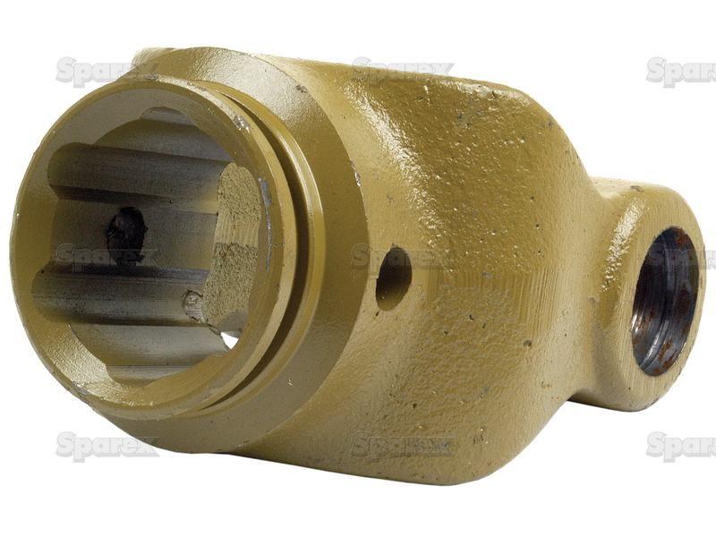 PTO Tube Yoke (U/J Size: 35 x 106.5mm) Profile: Star, Size: 47 x 4.5mm, Ref: S5. La Magdalena, Massey Ferguson, Walterscheid