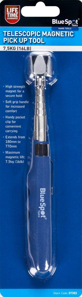Blue Spot Tools 7.5kg (16lb) Telescopic Magnetic Pick Up Tool