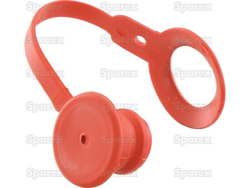 Dust Plug 3/8'' Red Fits Female