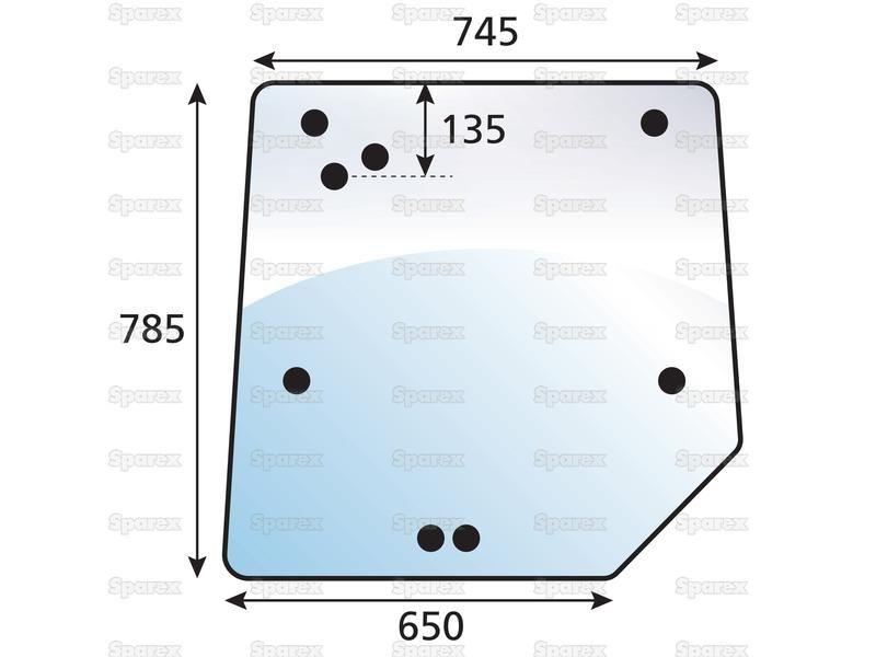 Rear Window for Massey Ferguson (3821485M1)
