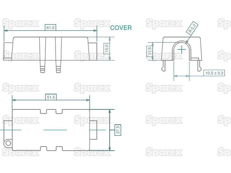 Holder Midi Fuse M5, 1P