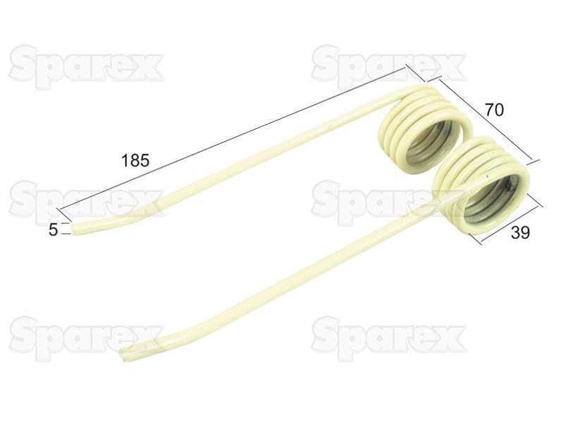 Pick-Up Haytine - - - Length:185mm, Width:70mm, Ø5mm - Replacement for Rivierre Casalis, PZ for Rivierre Casalis