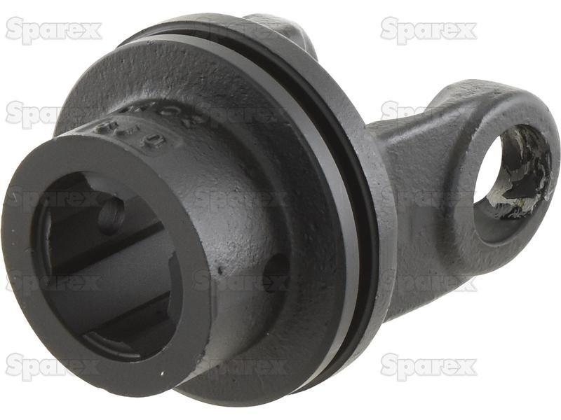 PTO Tube Yoke (U/J Size: 34.9 x 93.5mm) Profile: Square, Size: 51.2 x 5mm, Ref: 12251. Bondioli & Pavesi (204S86854)